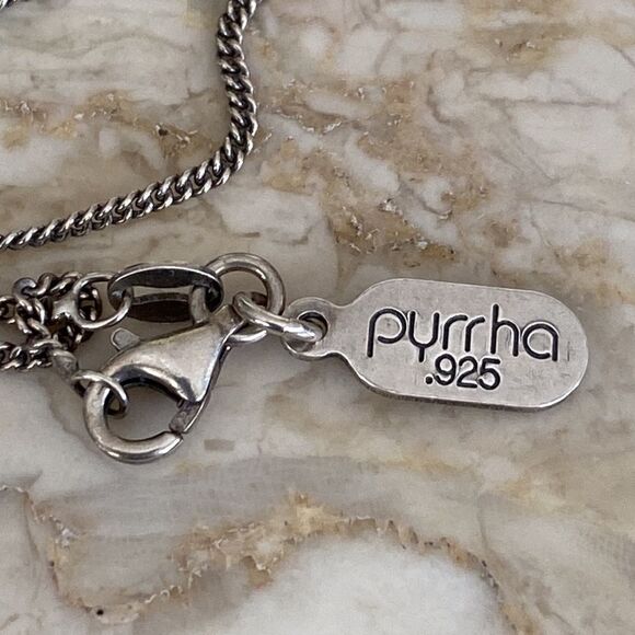 Pyrrha Hopeful Ambition Sterling Silver Unisex Talisman Necklace - Picture 6 of 9